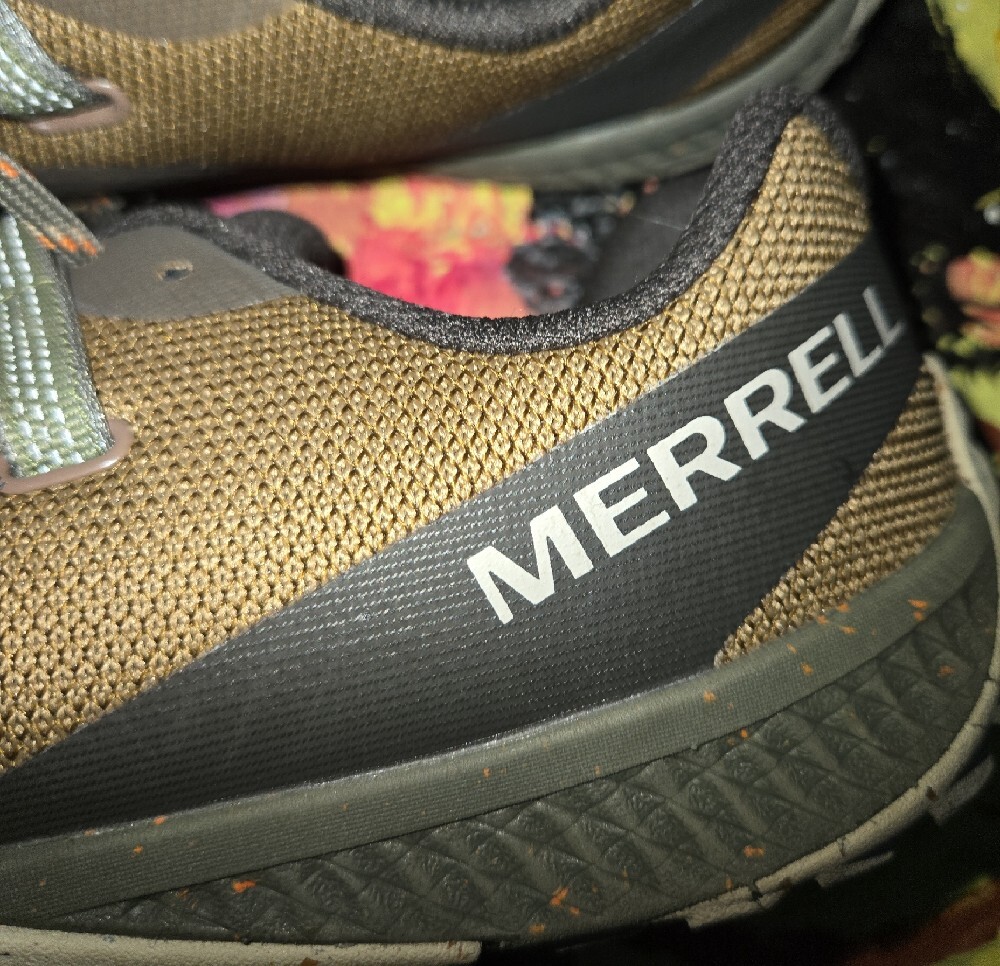 Merrell Men's Olive Brown Trail Sneakers - Picture 3 of 10